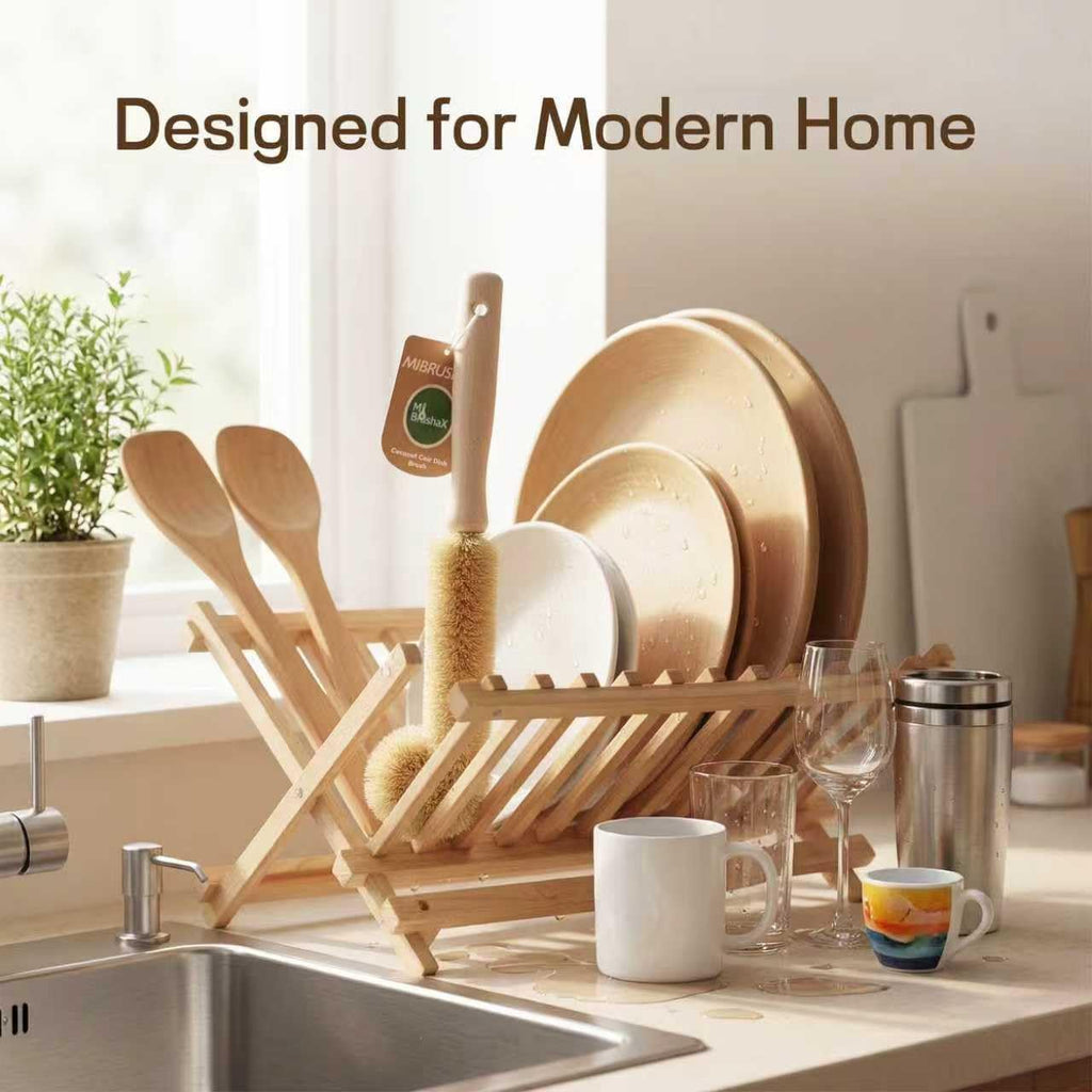 MI BRUSHAX Bottle Brush & Dish Scrubber Set