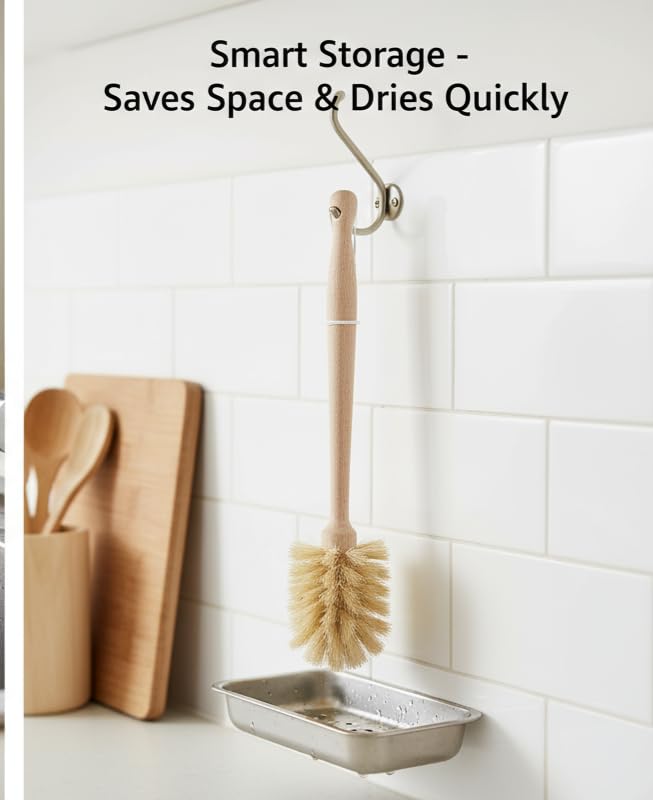 MI BRUSHAX Bottle Brush & Dish Scrubber Set