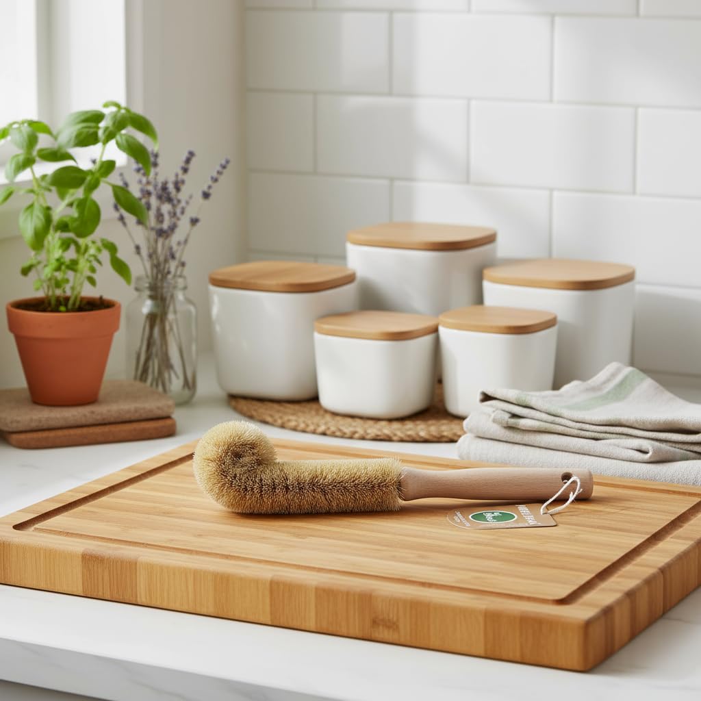 MI BRUSHAX Bottle Brush & Dish Scrubber Set