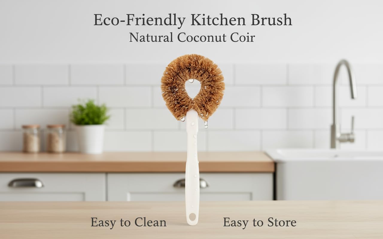 MI BRUSHAX 2-Piece Kitchen Brush Set