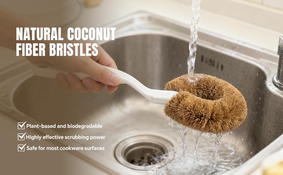 MI BRUSHAX 2-Piece Kitchen Brush Set